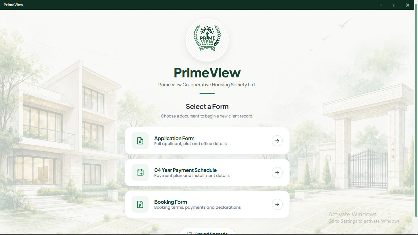 PrimeView Full Web View