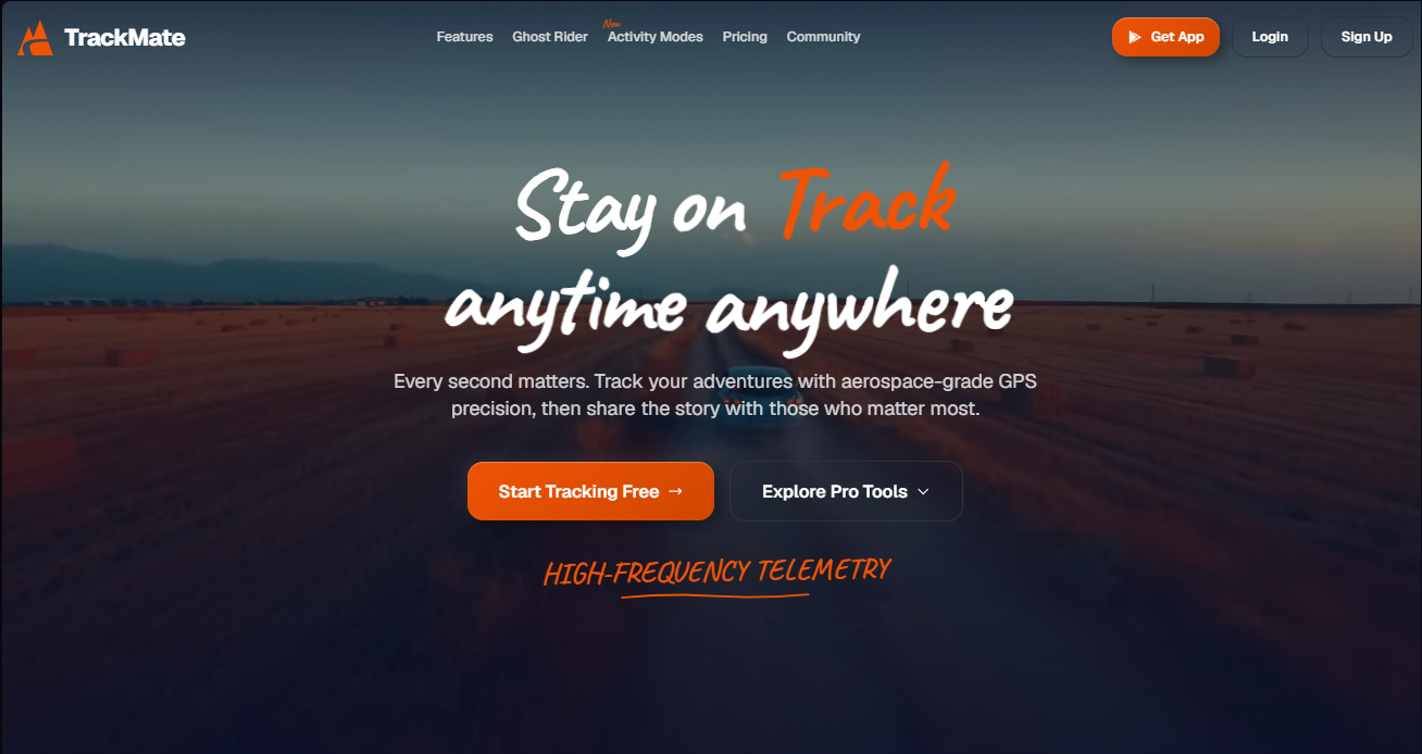 TrackMate Full Web View